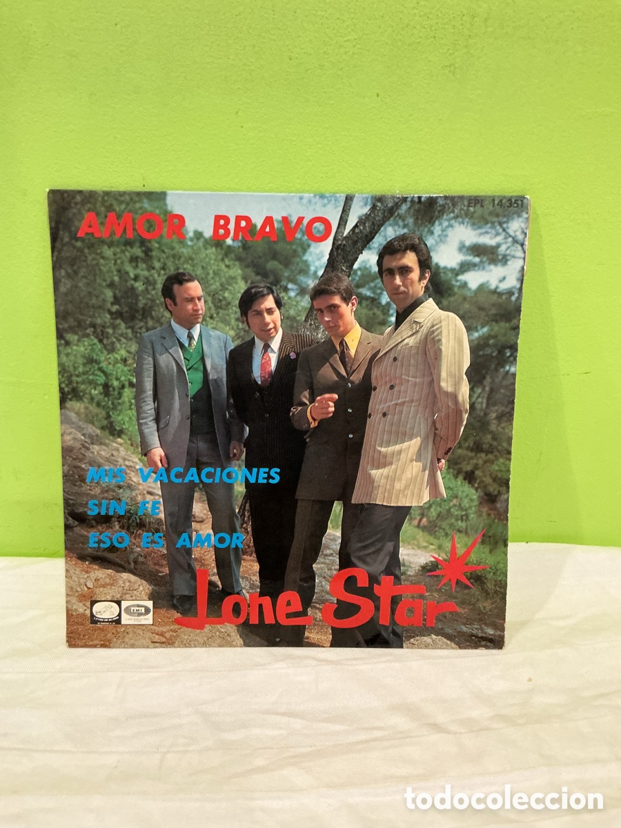 Discos de vinilo: Lone Star &ndash; Amor Bravo &ndash; EP 1967 - Foto 1
