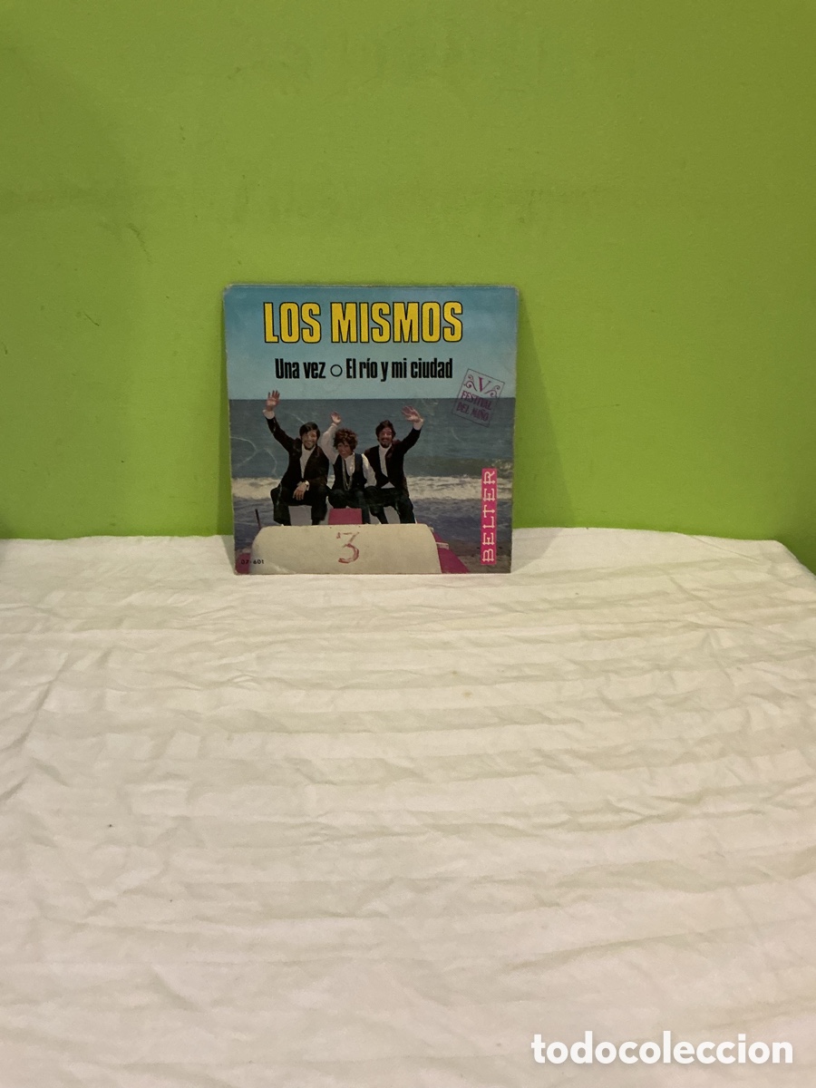 Discos de vinilo: Los Mismos &ndash; Una vez &ndash; Single Belter - Foto 5