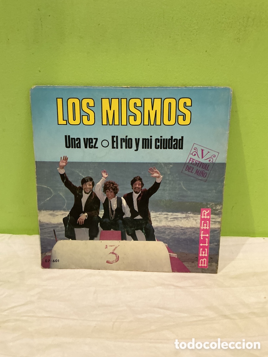 Discos de vinil: Los Mismos &ndash; Una vez &ndash; Single Belter