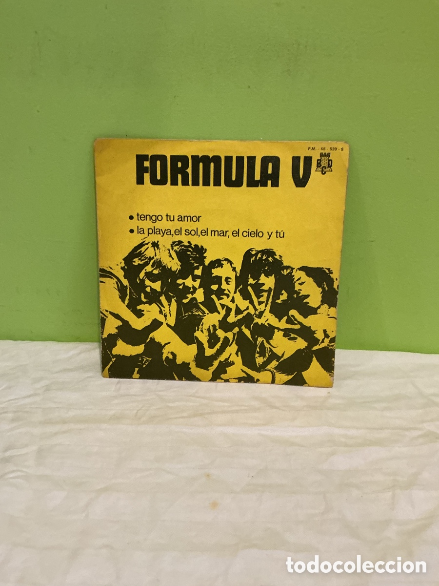 Dischi in vinile: F&oacute;rmula V &ndash; Tengo tu amor &ndash; Single promocional
