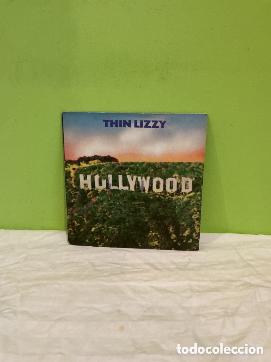 Discos de vinilo: Thin Lizzy &ndash; Hollywood &ndash; Single 1981