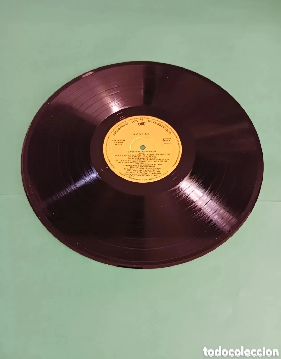 Discos de vinilo: Vinilo DVORAK / Danzas Eslavas - Foto 3