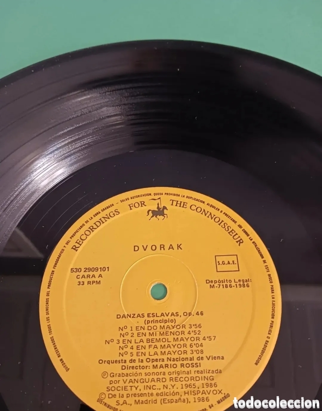 Discos de vinilo: Vinilo DVORAK / Danzas Eslavas - Foto 6