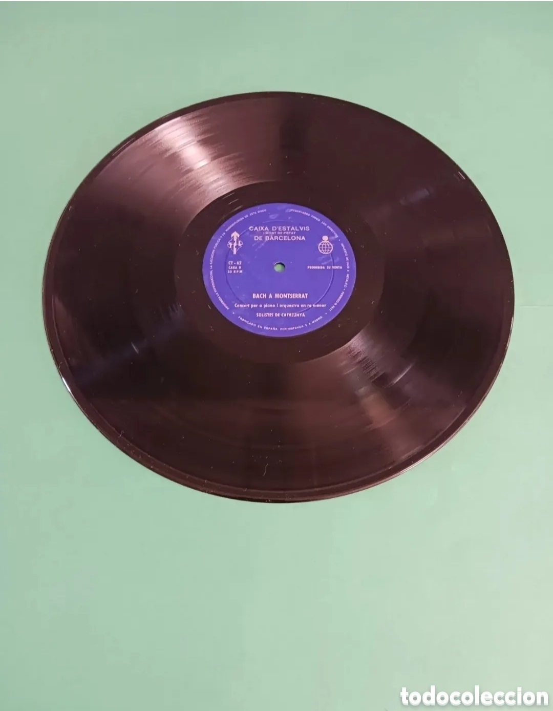 Discos de vinilo: Vinilo BACH a Montserrat - Foto 2