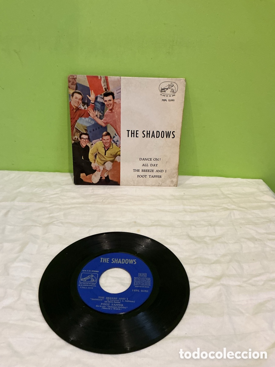Discos de vinilo: The Shadows &ndash; Dance On! &ndash; EP 1963 - Foto 2