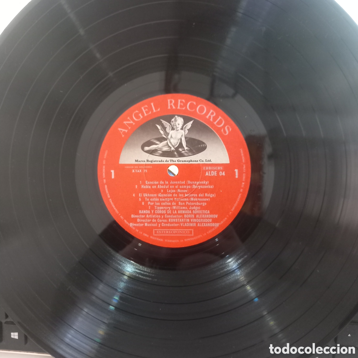 Discos de vinilo: Lp armada sovietica coronel boris Alexandrov &aacute;ngel records folklore ruso poema ucraniano