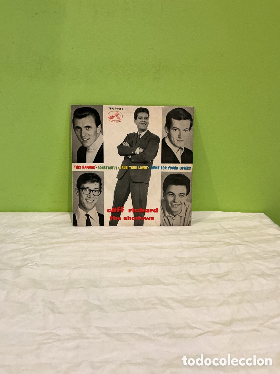 Discos de vinilo: Cliff Richard & The Shadows &ndash; Constantly &ndash; EP 1964 - Foto 5