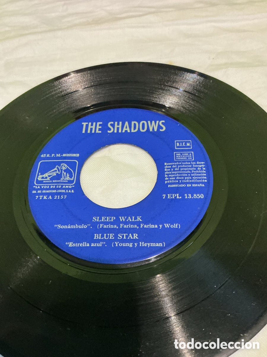 Discos de vinilo: The Shadows &ndash; Guitar Tango &ndash; EP 1962 - Foto 4