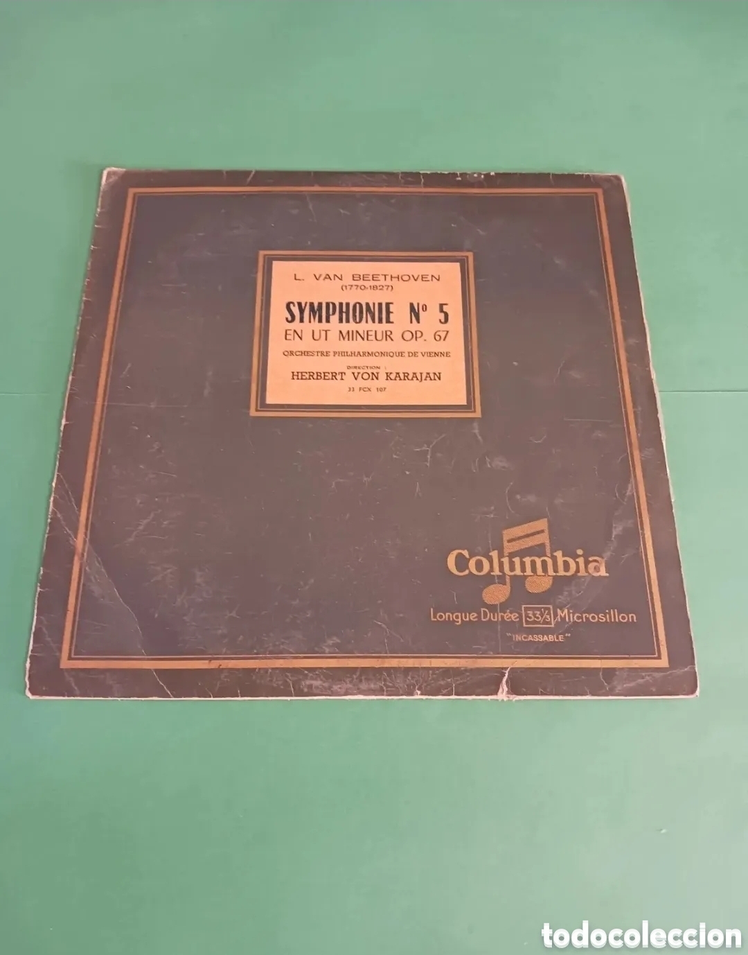 Vinyl-Schallplatten: Vinilo L. VAN BEETHOVEN/ SYMPHONIE N&deg;5