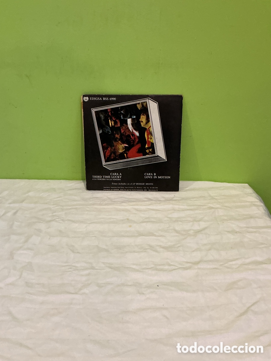 Discos de vinilo: Foghat &ndash; Third Time Lucky &ndash; Single 1979 - Foto 5