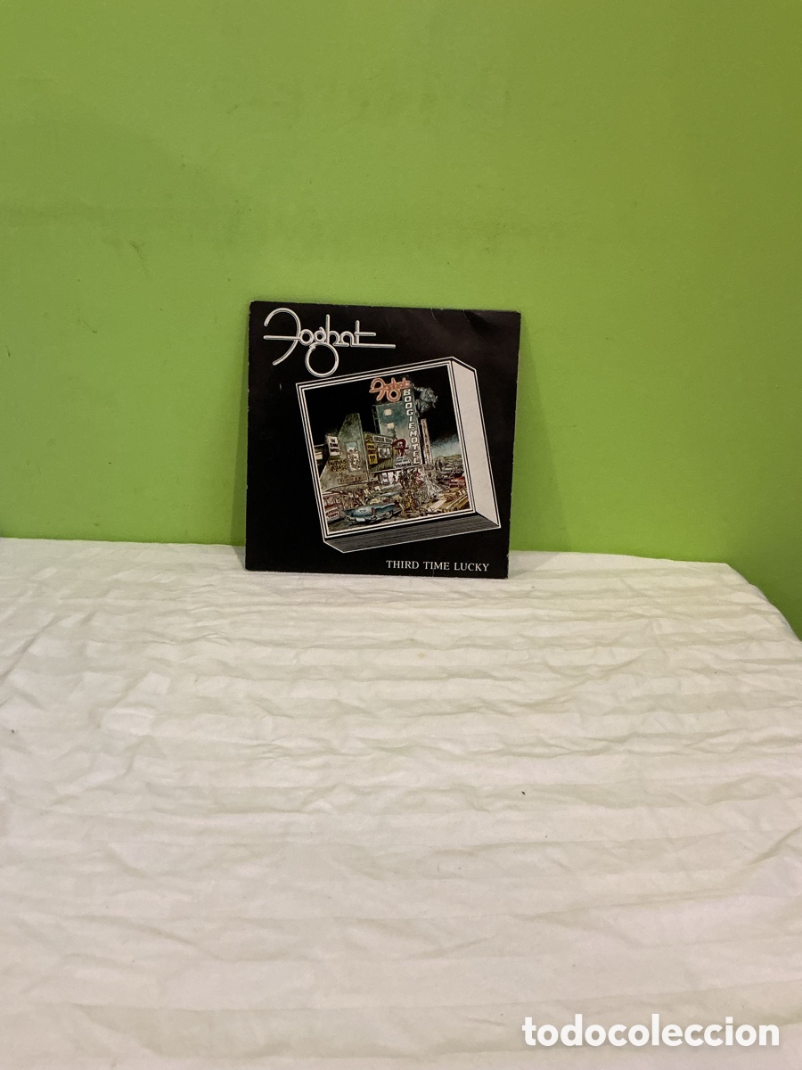 Discos de vinilo: Foghat &ndash; Third Time Lucky &ndash; Single 1979 - Foto 7