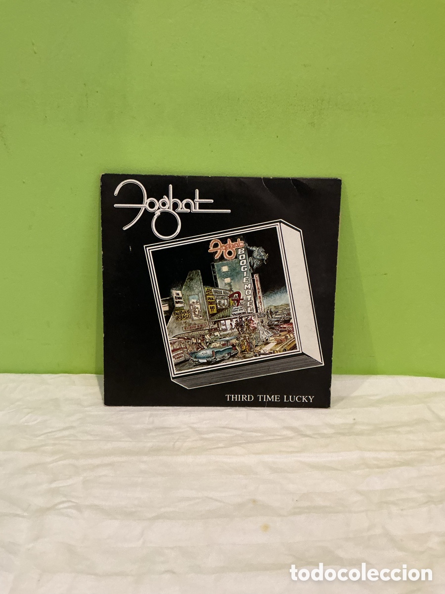 Discos de vinilo: Foghat &ndash; Third Time Lucky &ndash; Single 1979 - Foto 1