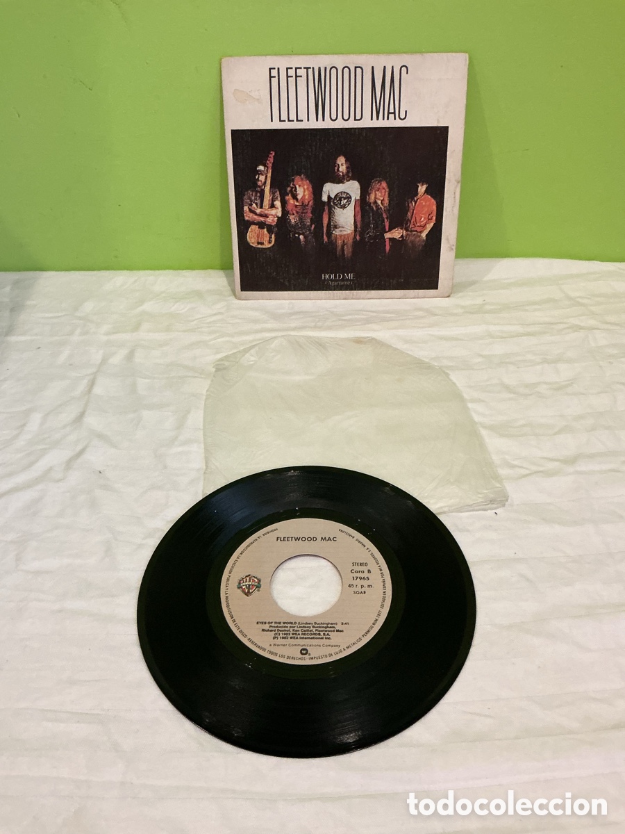 Discos de vinilo: Fleetwood Mac &ndash; Hold Me &ndash; Single 1982 - Foto 5