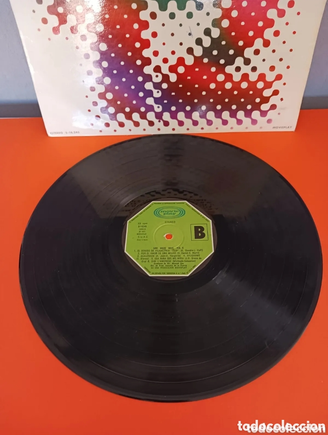 Discos de vinilo: LOS DOCE MAS. LP. FUNCIONA - Foto 3