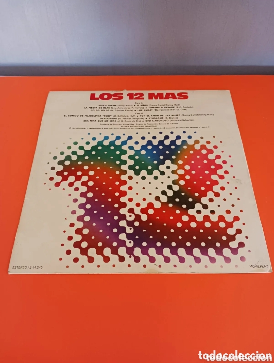 Vinyl records: LOS DOCE MAS. LP. FUNCIONA