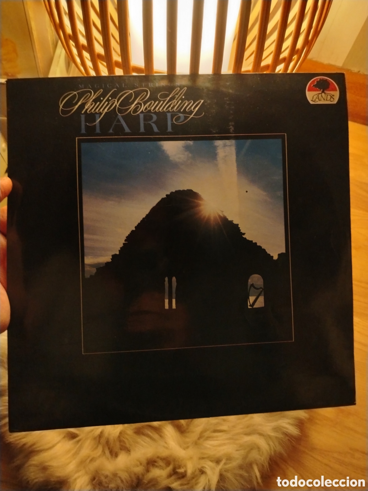 Discos de vinilo: PHILIP BOULDING - Song for Reconciliation (harp). Lp 1989 (Billy Oskay, Nightnoise)