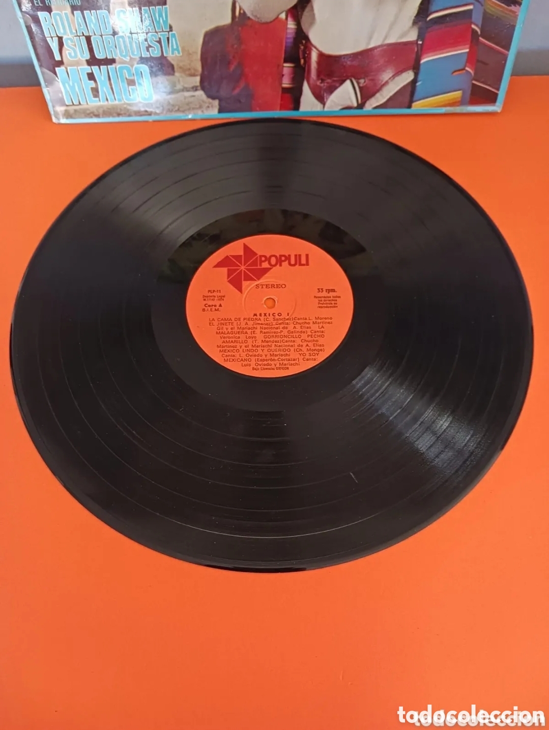 Discos de vinilo: Roland Shaw y su orquesta. M&eacute;xico. Lp - Foto 3