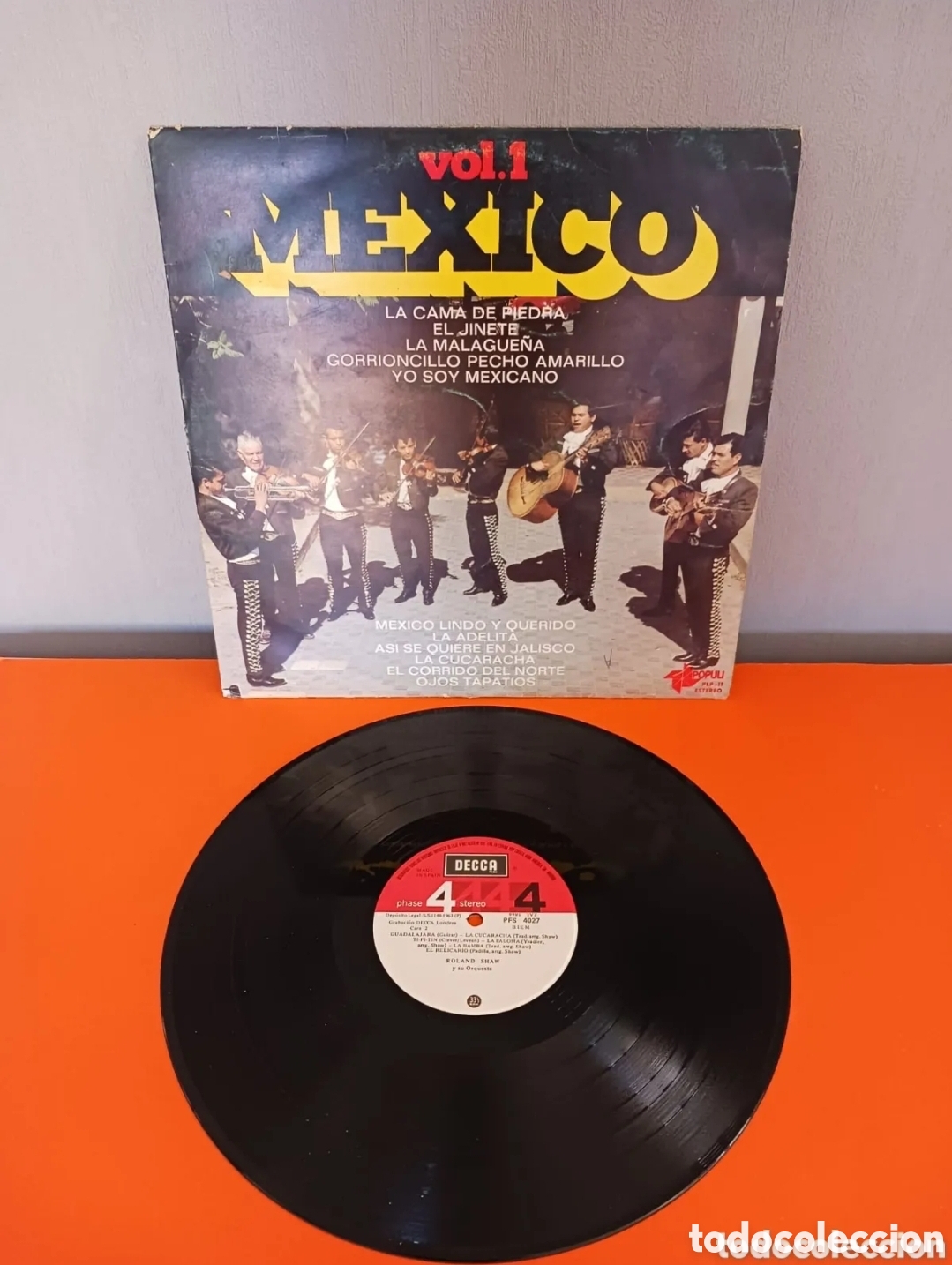 Discos de vinilo: VOL 1 M&Eacute;XICO. Lp. A&ntilde;o 1974 - Foto 3