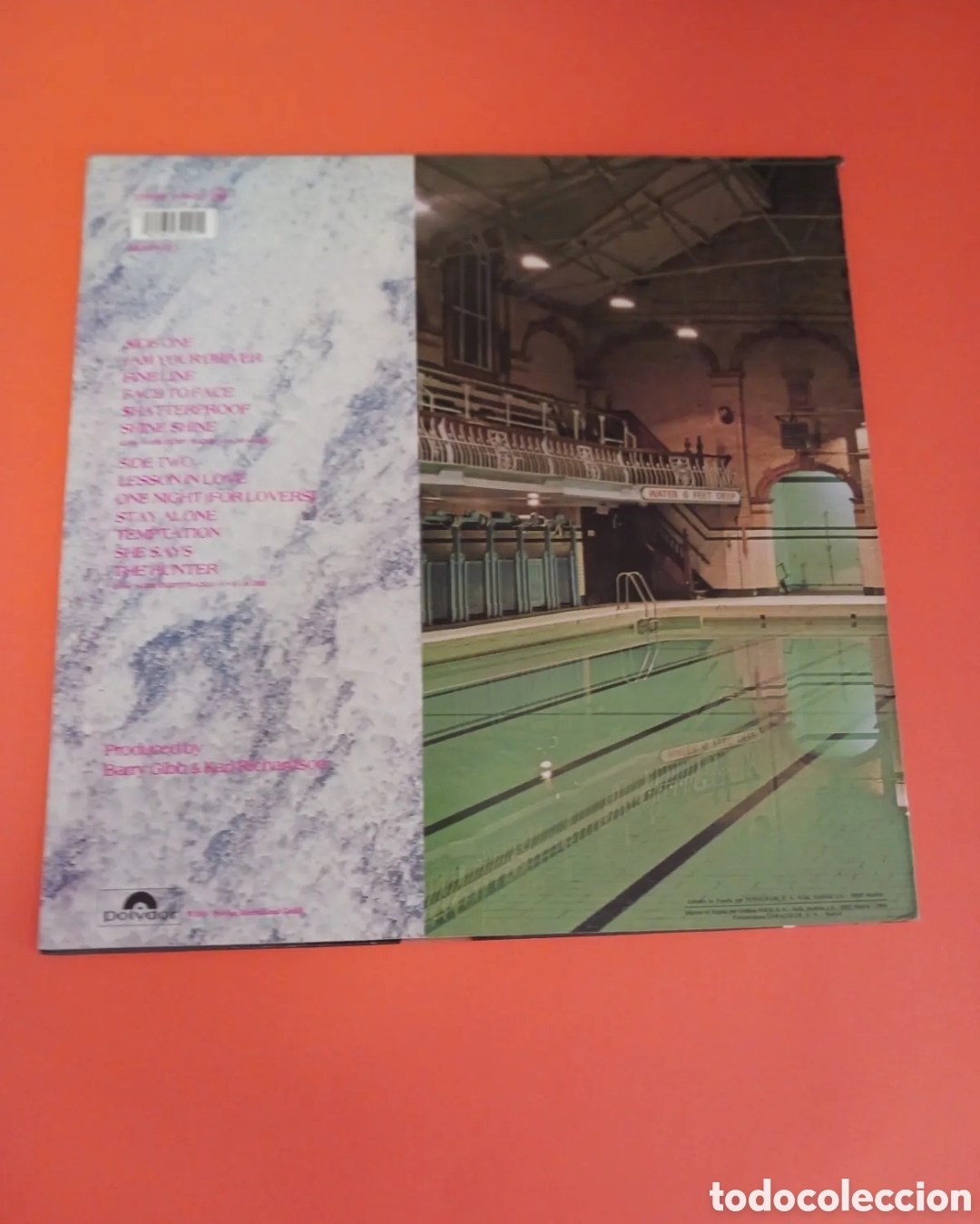 Discos de vinilo: LP Barry Gibb, Non Voyager. FUNCIONA. - Foto 9