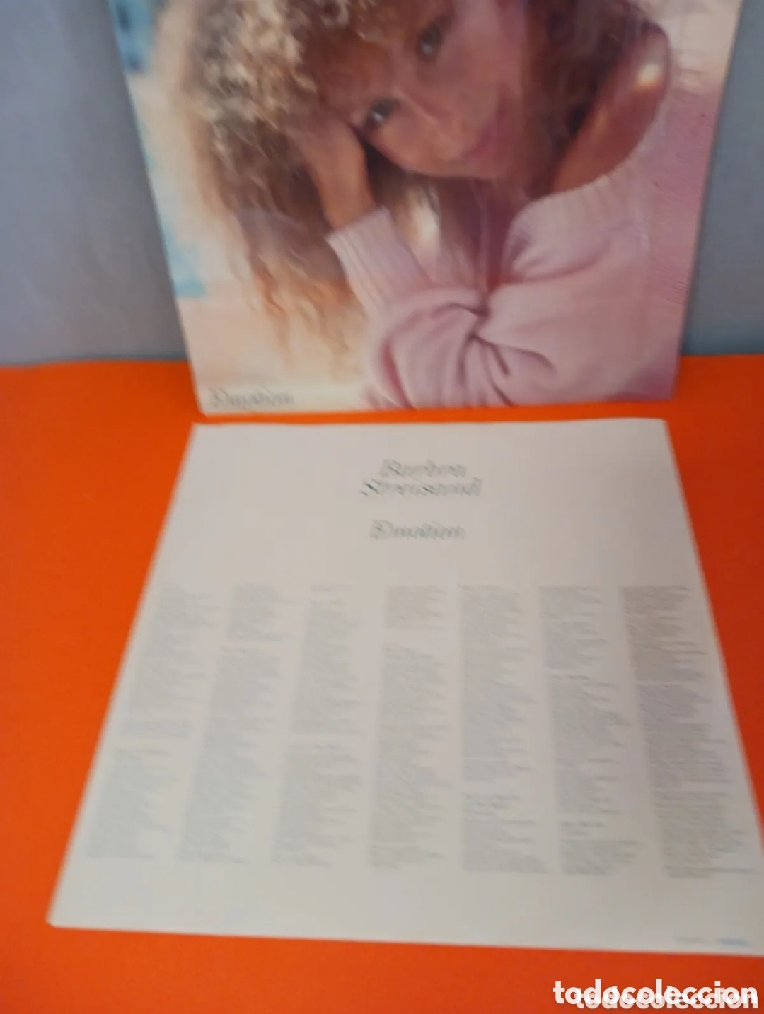 Discos de vinilo: LP, BARBRA. EMOTION. FUNCIONA. - Foto 3