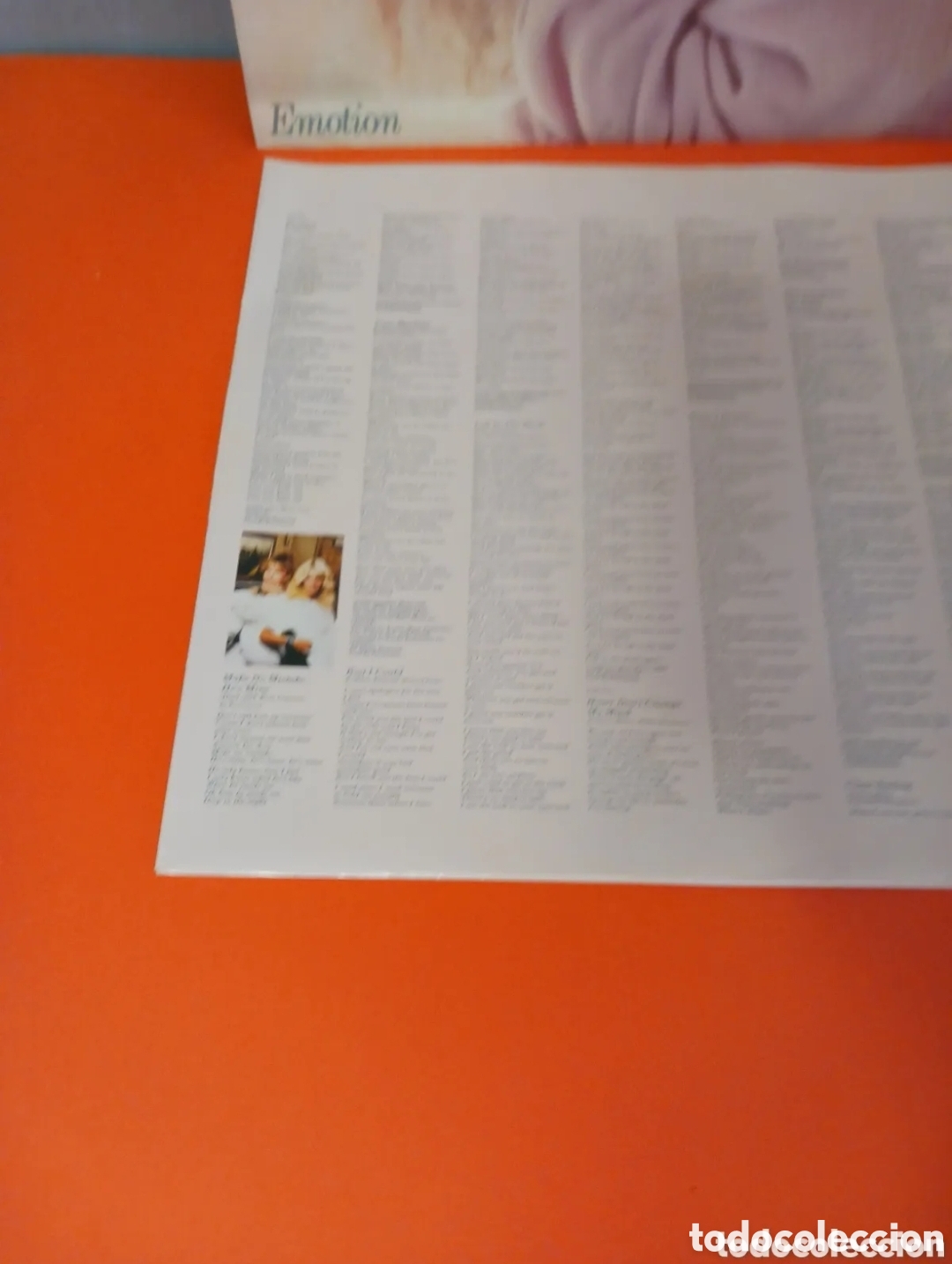 Discos de vinilo: LP, BARBRA. EMOTION. FUNCIONA. - Foto 4