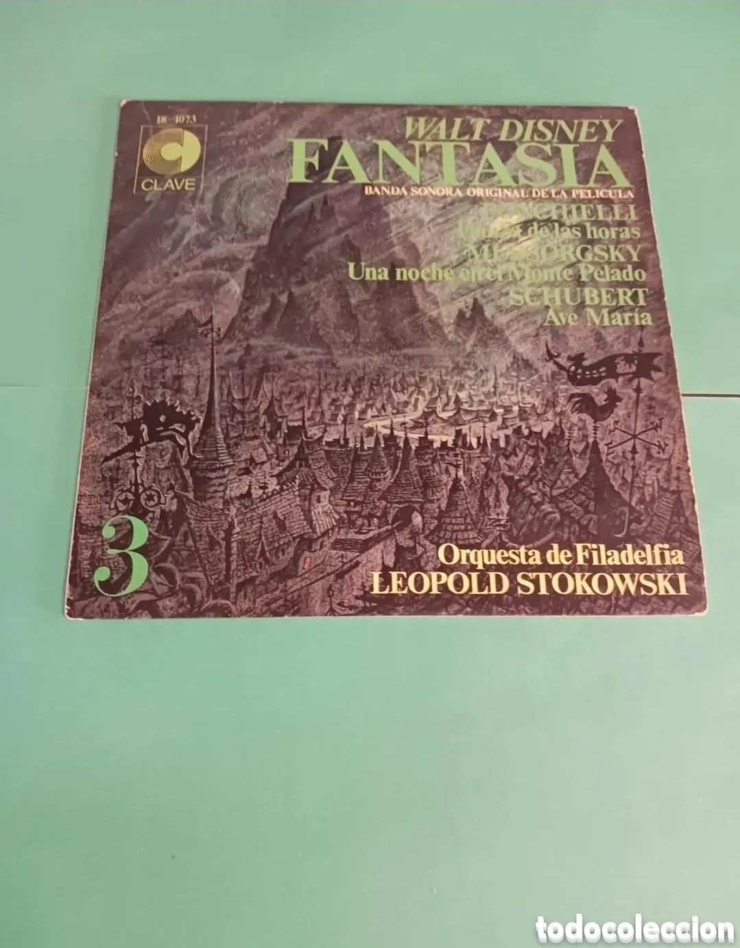 Vinyl-Schallplatten: Vinilo Walt Disney FANTASIA