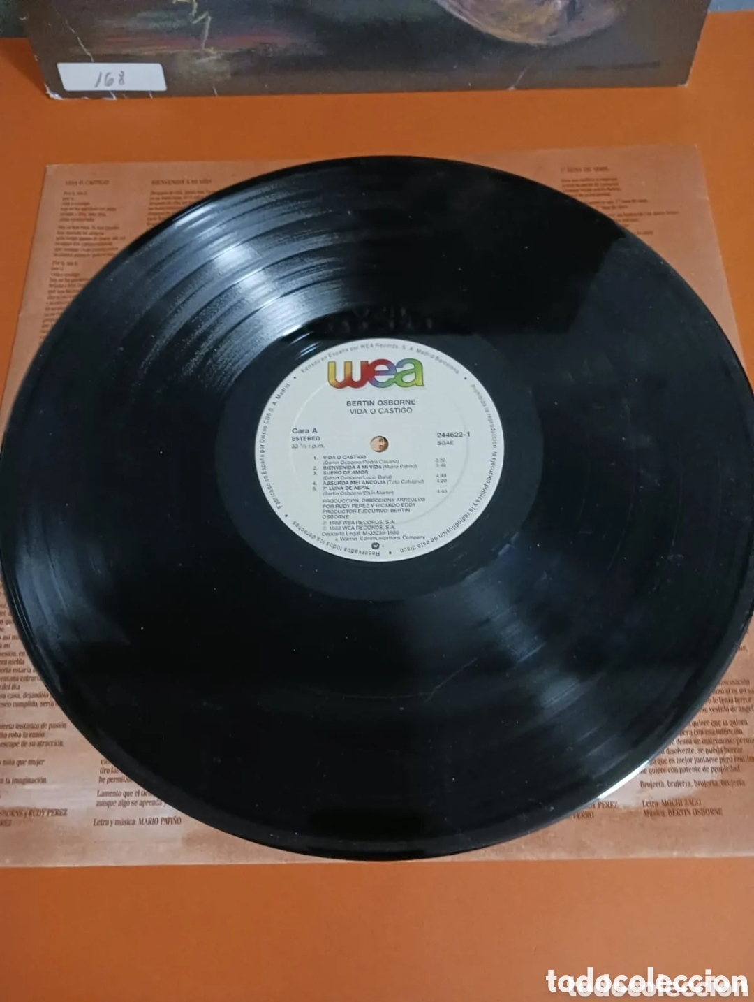 Discos de vinilo: Lp vinilo, BERTIN OSBORNE &rdquo;VIDA O CASTIGO&rdquo; - Foto 2