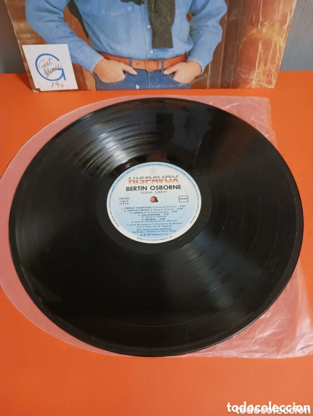 Discos de vinilo: Lp vinilo. BERTIN OSBORNE&rdquo; Buena suerte.&rdquo; - Foto 3