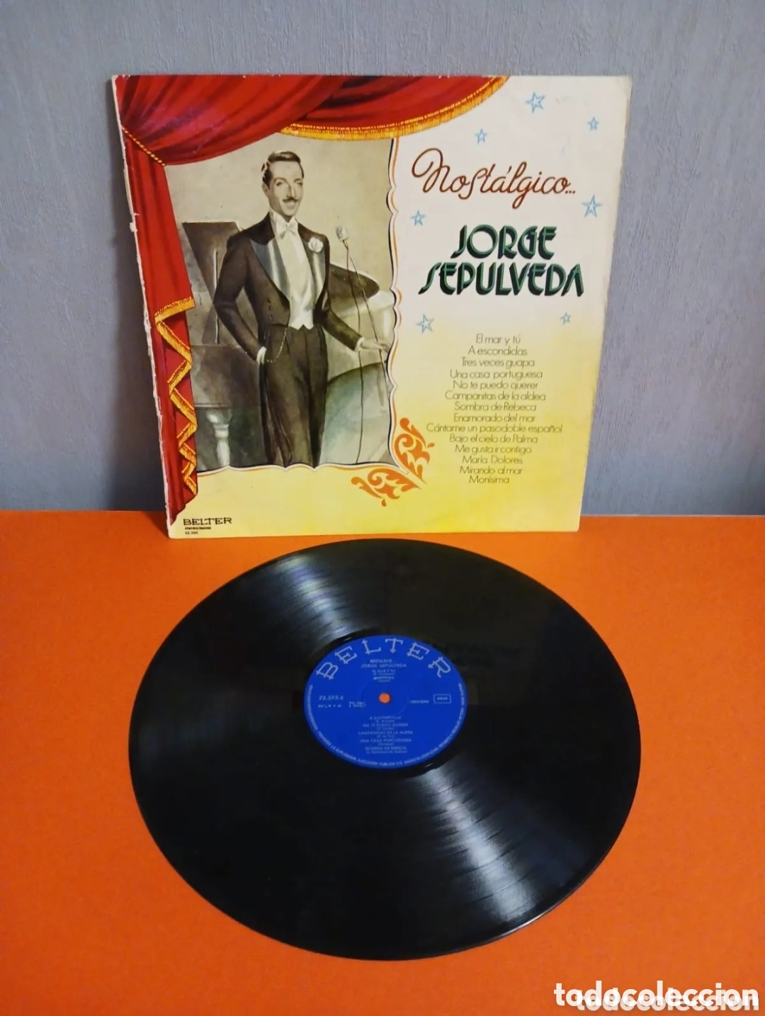 Discos de vinilo: LP. JORGE SEPULVEDA. FUNCIONA - Foto 3