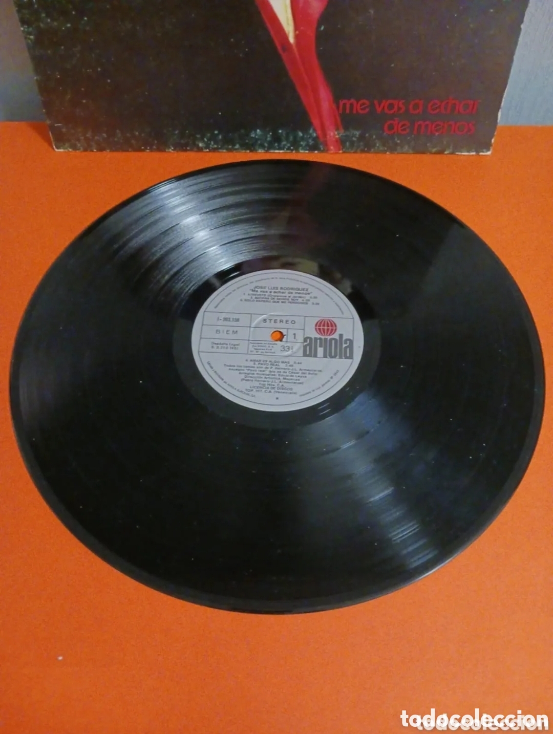 Discos de vinilo: Lp vinilo. Jos&eacute; Luis Rodriguez. FUNCIONA - Foto 4