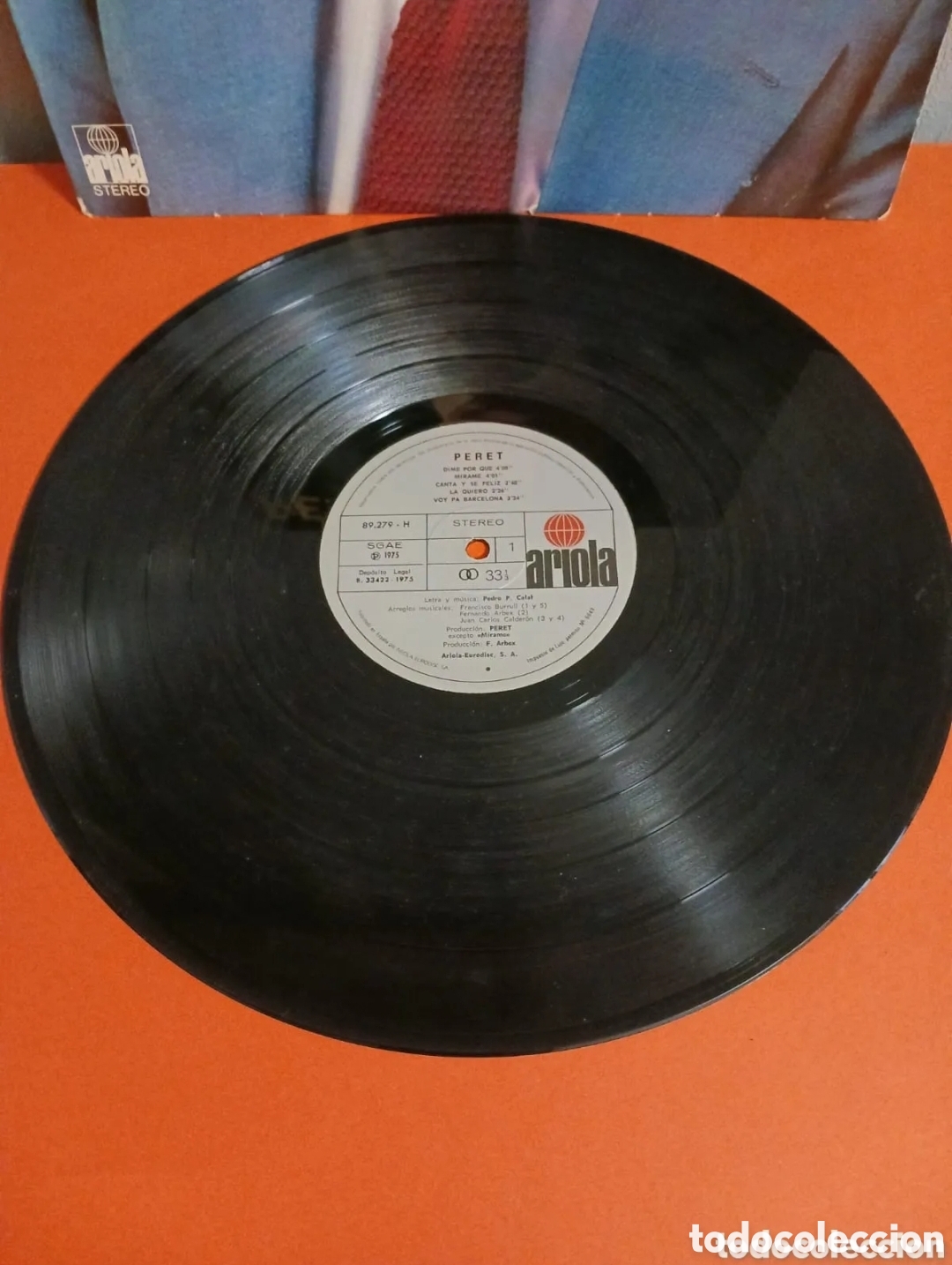 Discos de vinilo: PERET, Lp de vinilo. FUNCIONA - Foto 2