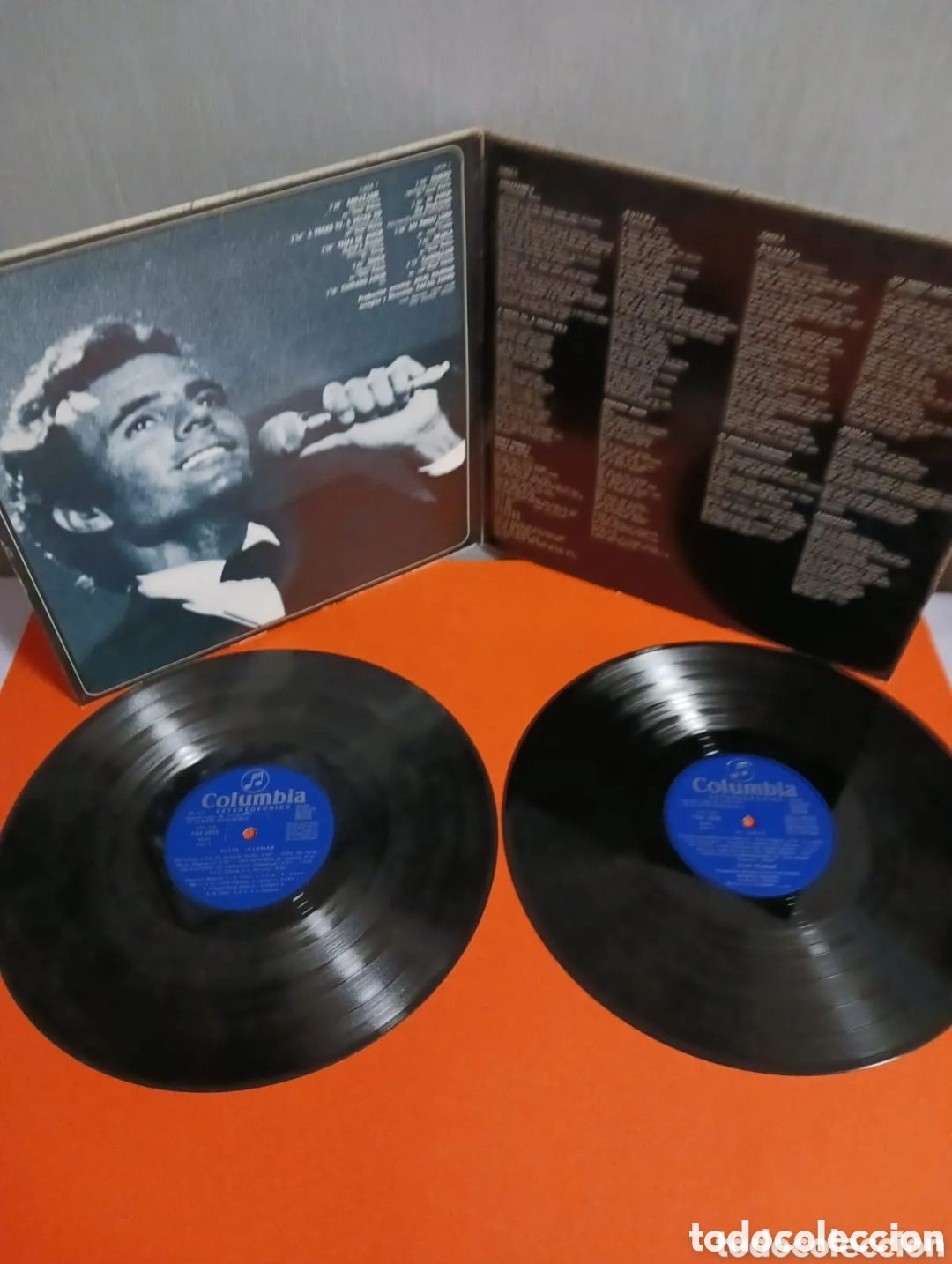 Discos de vinilo: JULIO IGLESIAS &rdquo; EL AMOR&rdquo;. LP de vinilo. Funciona - Foto 5