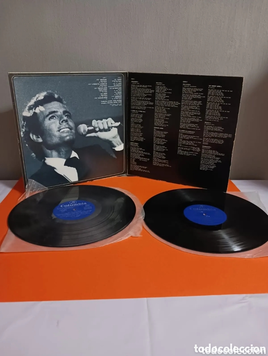 Discos de vinilo: JULIO IGLESIAS &rdquo; EL AMOR&rdquo;. LP de vinilo. Funciona - Foto 9