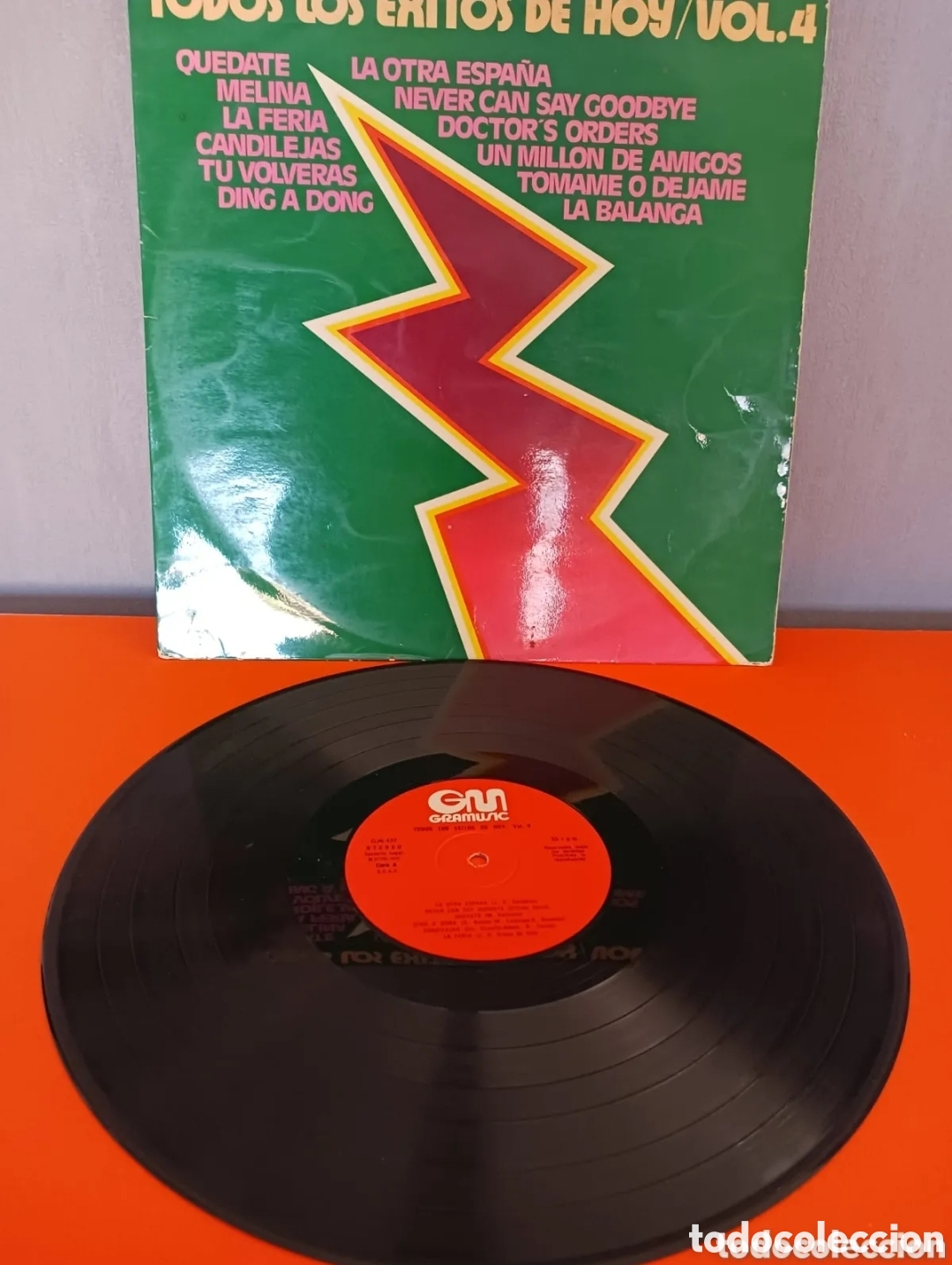 Discos de vinilo: Todos los &eacute;xitos de hoy, vol 4. Lp de vinilo. - Foto 2