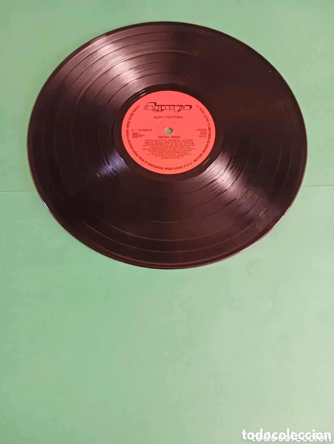 Discos de vinilo: Vinilo Rudy Ventura / Som del Bar&ccedil;a. - Foto 3