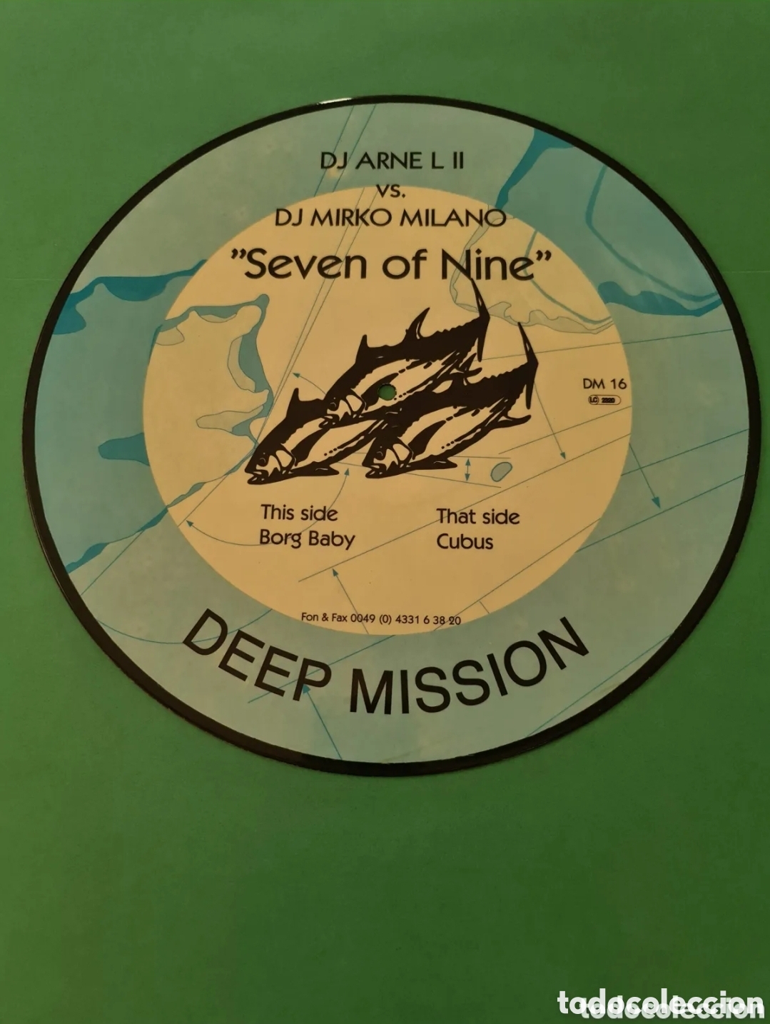 Discos de vinilo: Vinilo de edici&oacute;n especial/ DEEP MISSION. - Foto 2