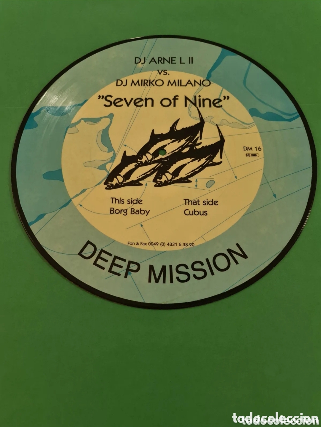 Discos de vinilo: Vinilo de edici&oacute;n especial/ DEEP MISSION. - Foto 3