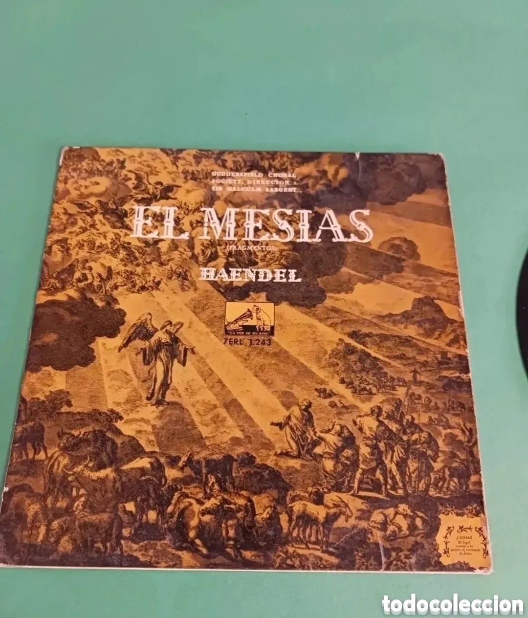 Vinyl-Schallplatten: Single EL MESIAS ( Fragmentos) HAENDEL