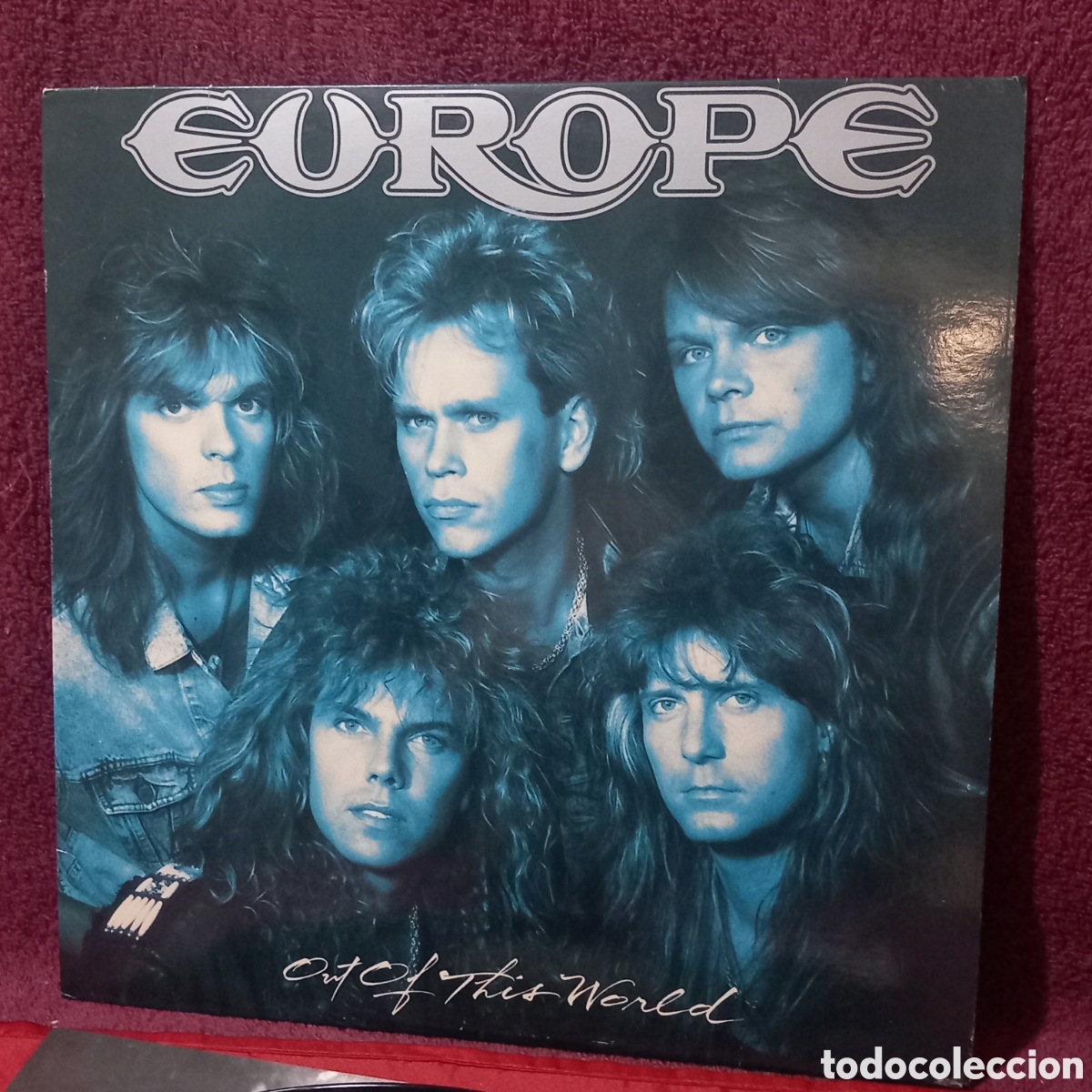 Dischi in vinile: LP EUROPE/OUT OF THIS WORLD/CONTIENE ENCARTE (1988 SPAIN EPIC)COMO NUEVO