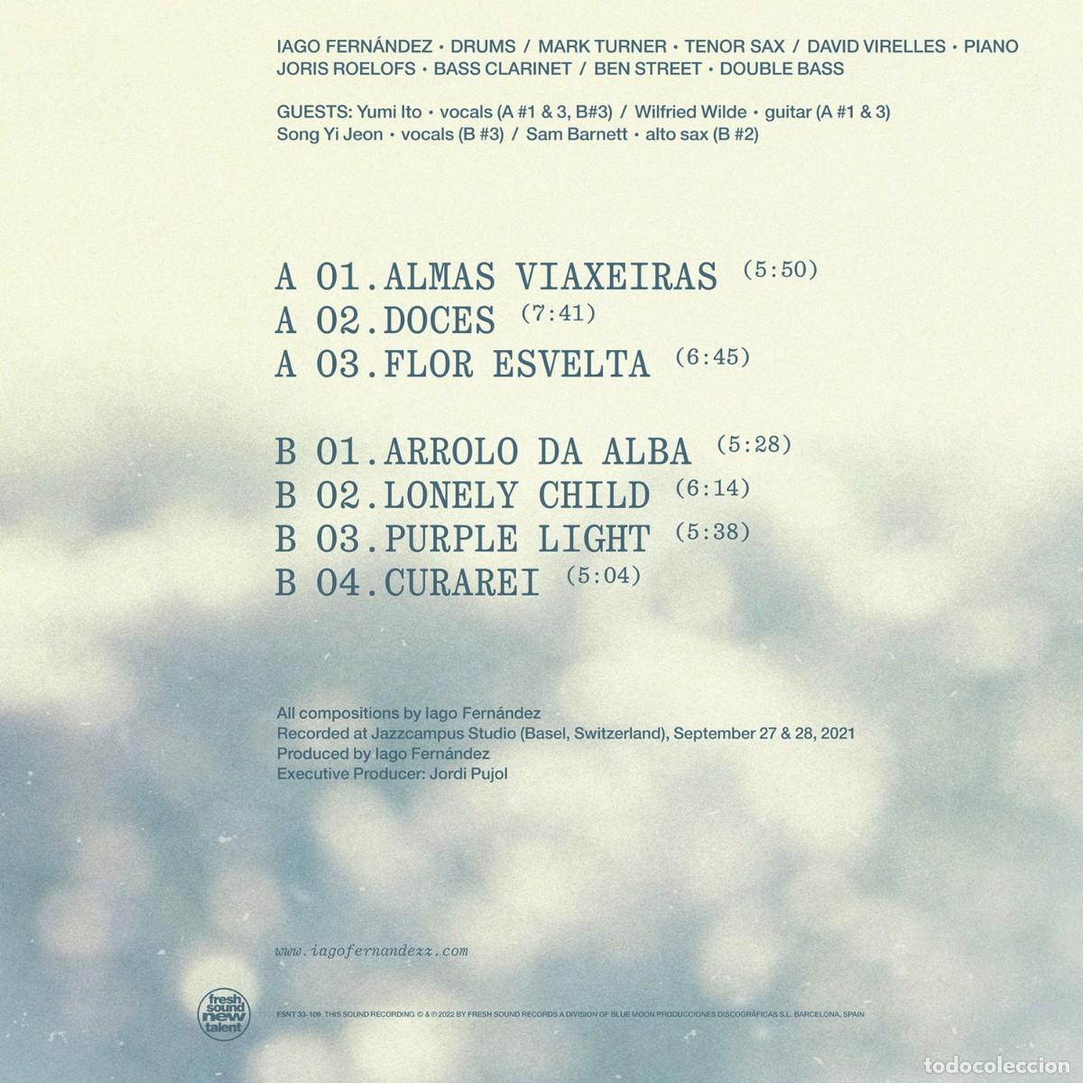 Discos de vinilo: Iago Fern&aacute;ndez - Luzada (LP) - Foto 2