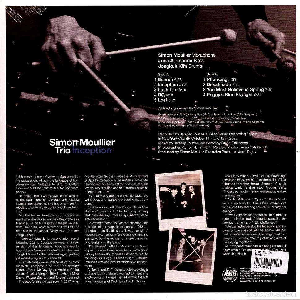 Discos de vinilo: Simon Moullier - Inception (LP) - Foto 2