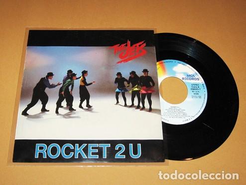 Discos de vinilo: THE JETS - ROCKET 2 U - PROMO SINGLE - 1988 - TEMAZO 100% BLACK/FUNK/DISCO