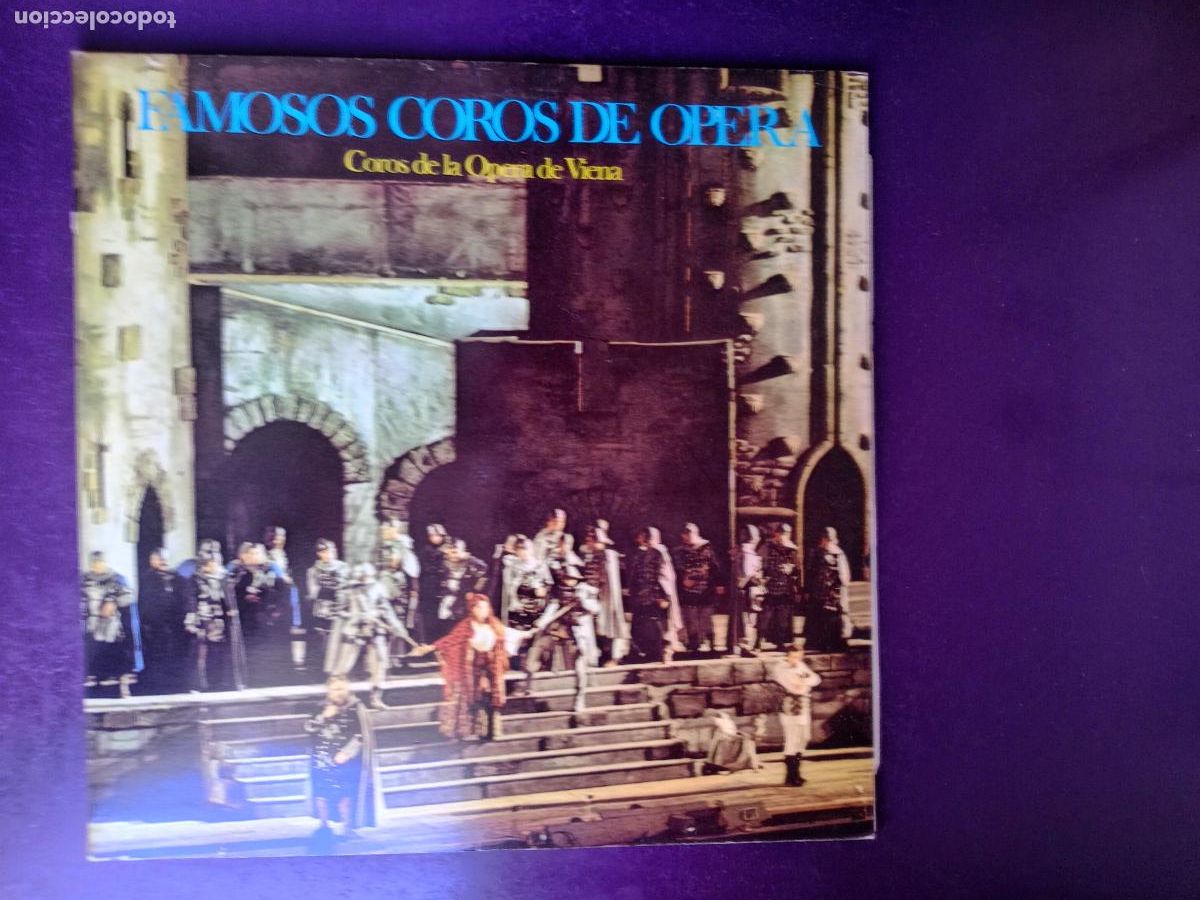 Discos de vinilo: Famosos Coros D Opera d Viena - Norbert Balatsch, Franz Bauer Theussi - DOBLE LP MARFER 1983 SIN USO