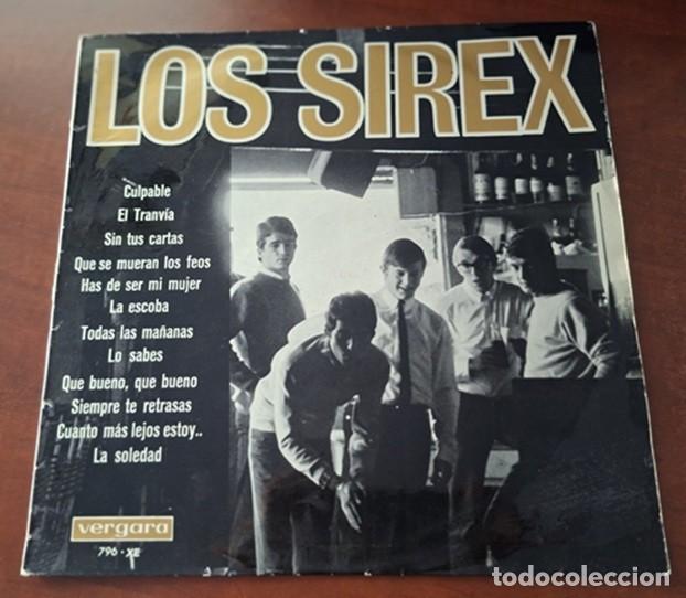 Discos de vinilo: Los S&iacute;rex &ndash; Culpable; El tranv&iacute;a; La escoba... &ndash; VERGARA 796-XE &ndash; 1965