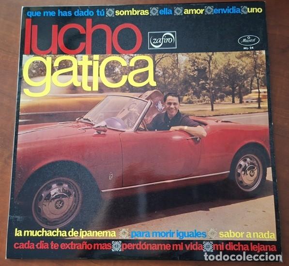 Discos de vinilo: Lucho Gatica &ndash; Qu&eacute; me has dado t&uacute;; Sombras; Ella... &ndash; MUSART ML-24 &ndash; 1969