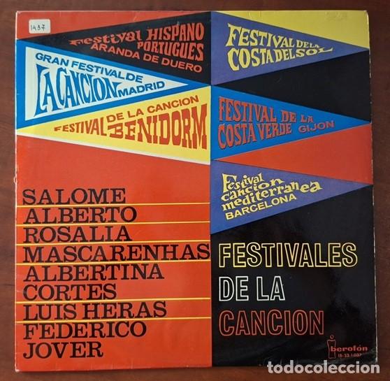 Discos de vinilo: Varios &ndash; Festivales de la Canci&oacute;n &ndash; Canciones en foto &ndash; IBEROFON IB-33-1.037 &ndash; 1963