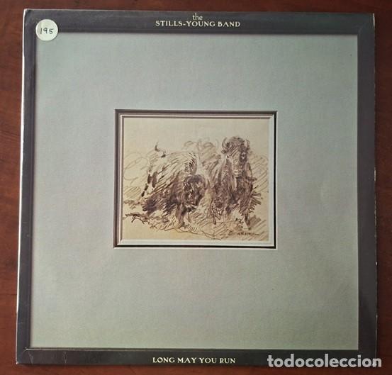 Discos de vinilo: The Stills-Young Band &ndash; Long may you run &ndash; REPRISE HRES 291-81 &ndash; 1976