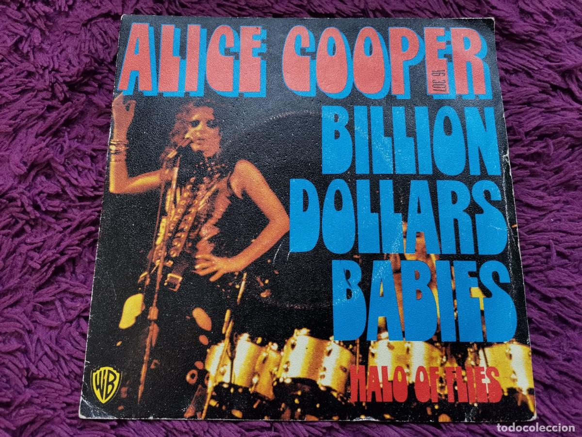 Discos de vinilo: Alice Cooper &ndash; Billion Dollars Babies Vinilo 7&rdquo; Single 1973 France 16 307