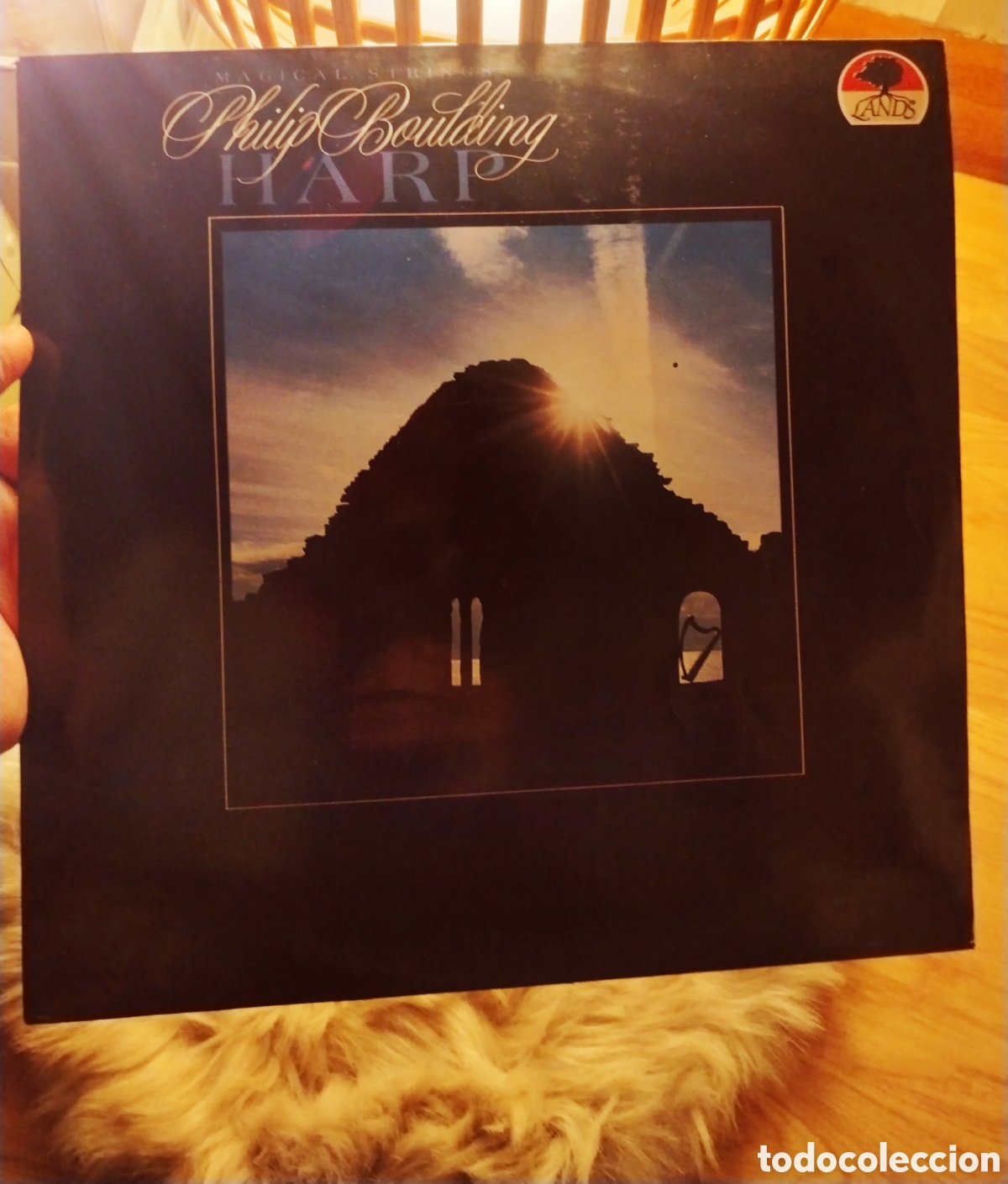 Discos de vinilo: PHILIP BOULDING - Song for Reconciliation (harp). Lp 1989 (Billy Oskay, Nightnoise)