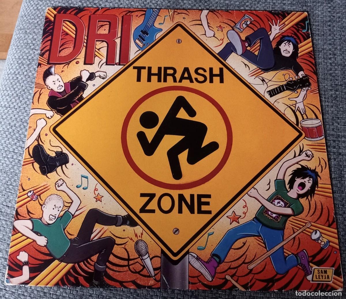 Discos de vinilo: D.R.I. Thrash Zone dirty rotten imbeciles Vinilo 1989 metal crossover /variascompras10%o 20%descuent